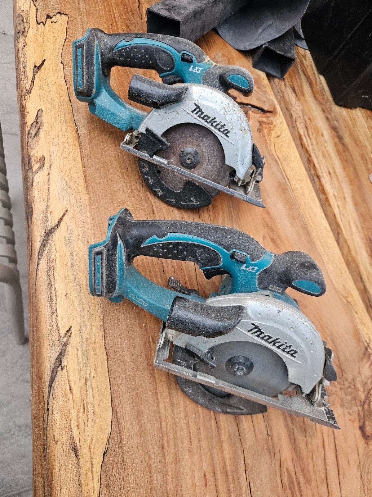 2x Makita DSS501/BSS501 Cirkelzaag 18V - Zonder Accu, Gebruikt, Cirkelzaag, Ophalen of Verzenden, Makita