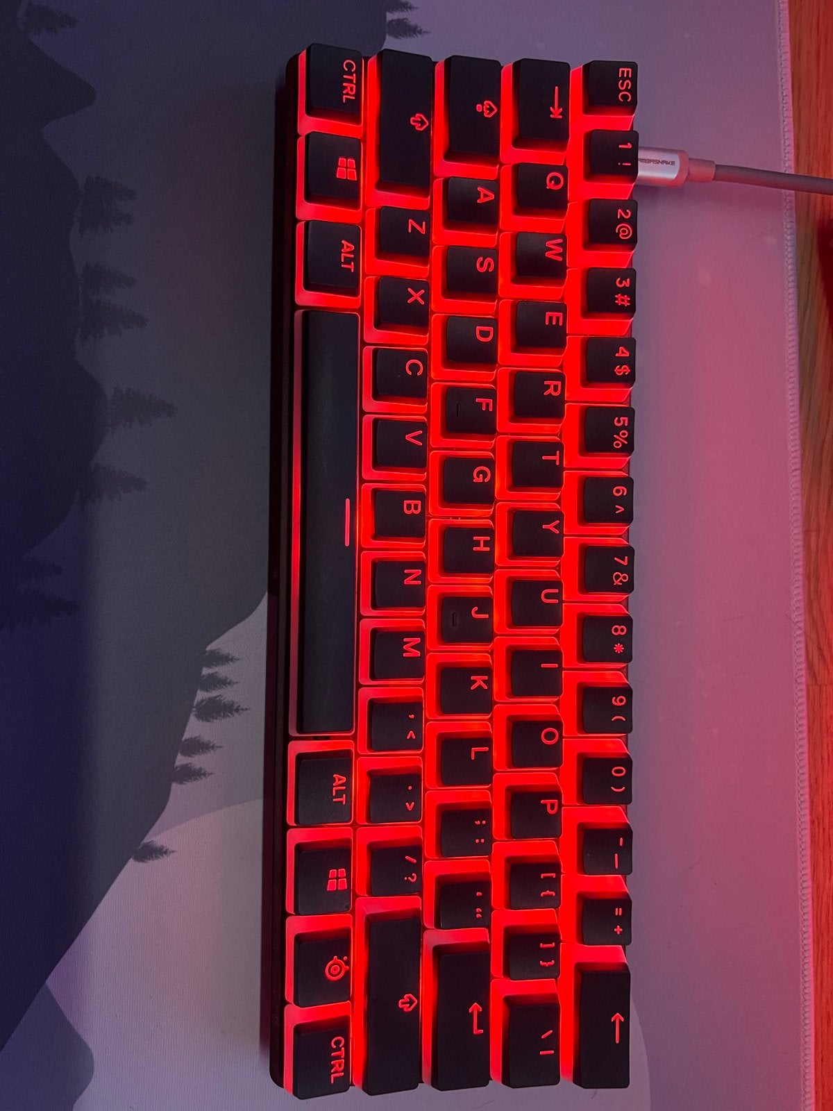 SteelSeries Apex Pro Mini Gaming Toetsenbord, Computers en Software, Toetsenborden, Gaming toetsenbord, Ophalen of Verzenden, Zo goed als nieuw