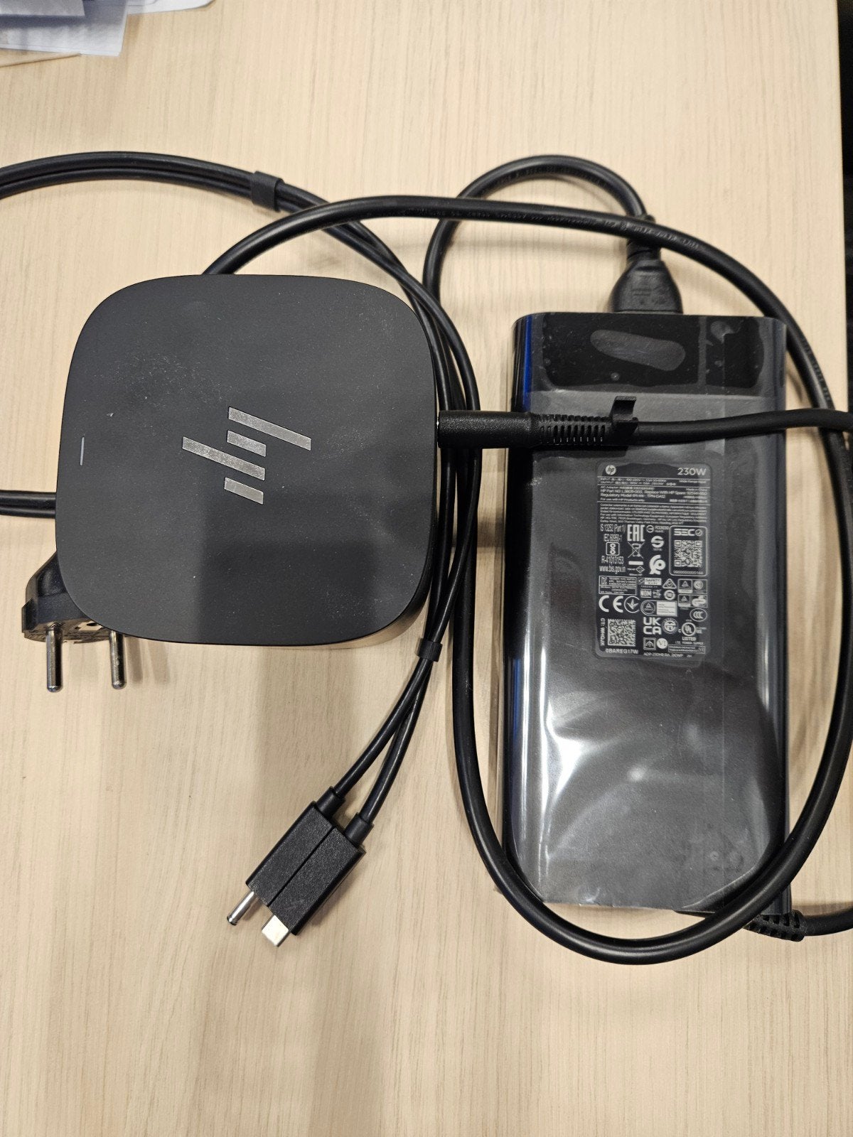 HP thunderbold G2 docking station incl. adapter 230W, Ophalen of Verzenden, HP, Laptop
