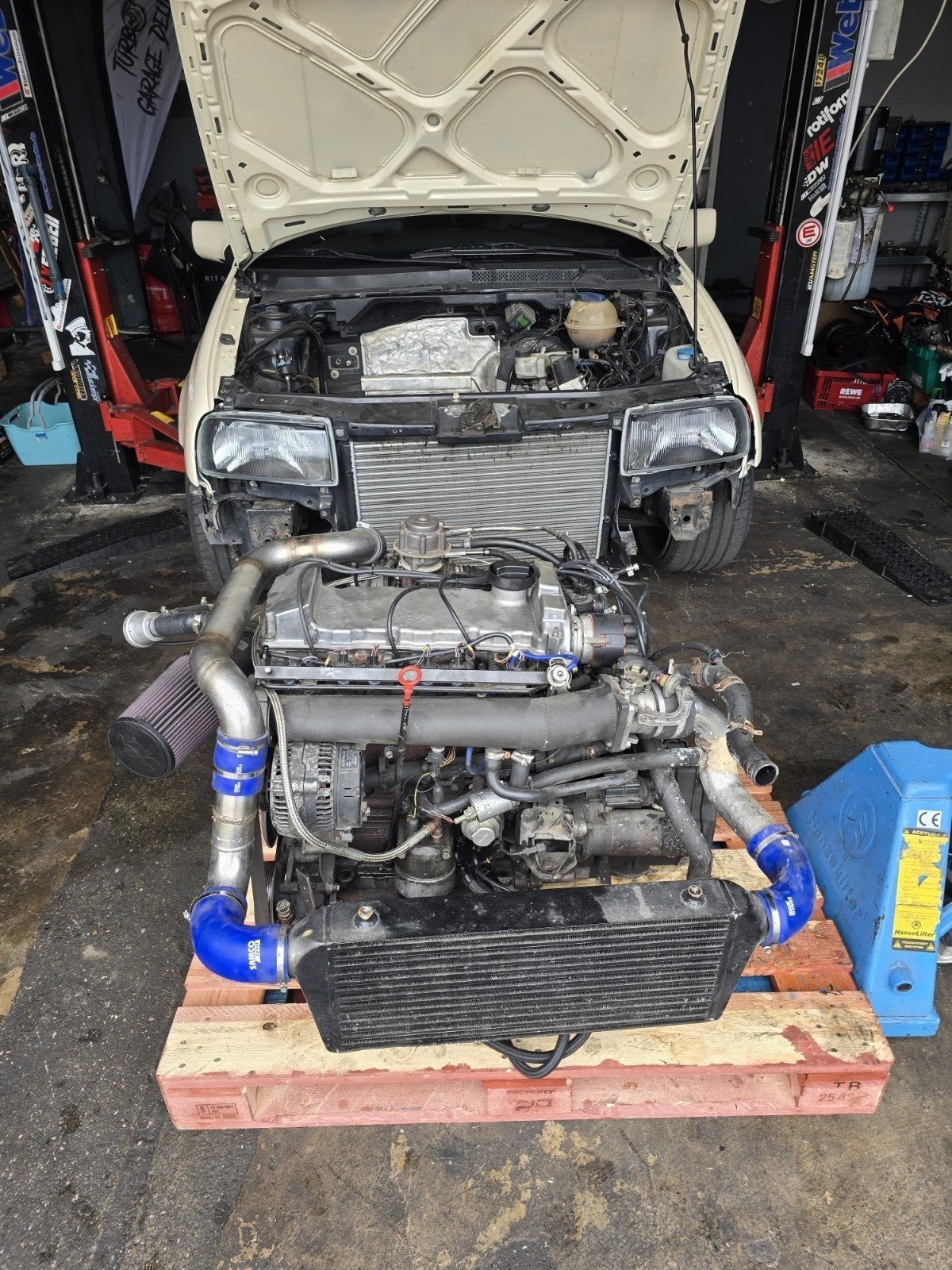 Vr6 turbo totaalpakket ombouw compleet GOED LEZEN, Ophalen, Gebruikt, Audi