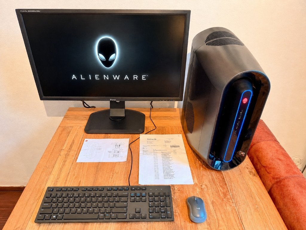 Alienware Aurora R10 4K gamesysteem, Computers en Software, Desktop Pc's, Zo goed als nieuw, 4 Ghz of meer, SSD, 32 GB, Met videokaart