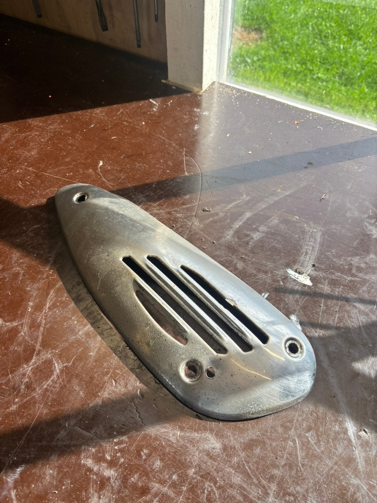 Uitlaat hitteschild voor 4 takt scooter, Ophalen of Verzenden, Zo goed als nieuw, Overige typen, Overige merken