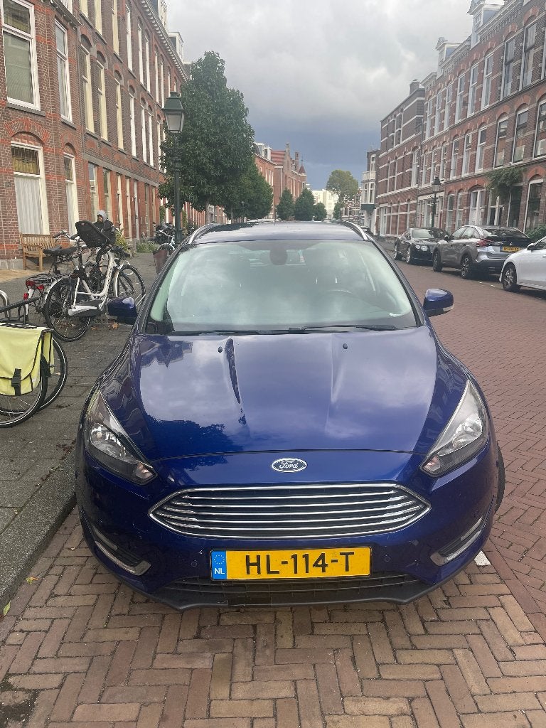 Ford Focus 1.0 Ecoboost 125pk 2015 Distributieriem vervangen, Blauw, Origineel Nederlands, Handgeschakeld, Particulier