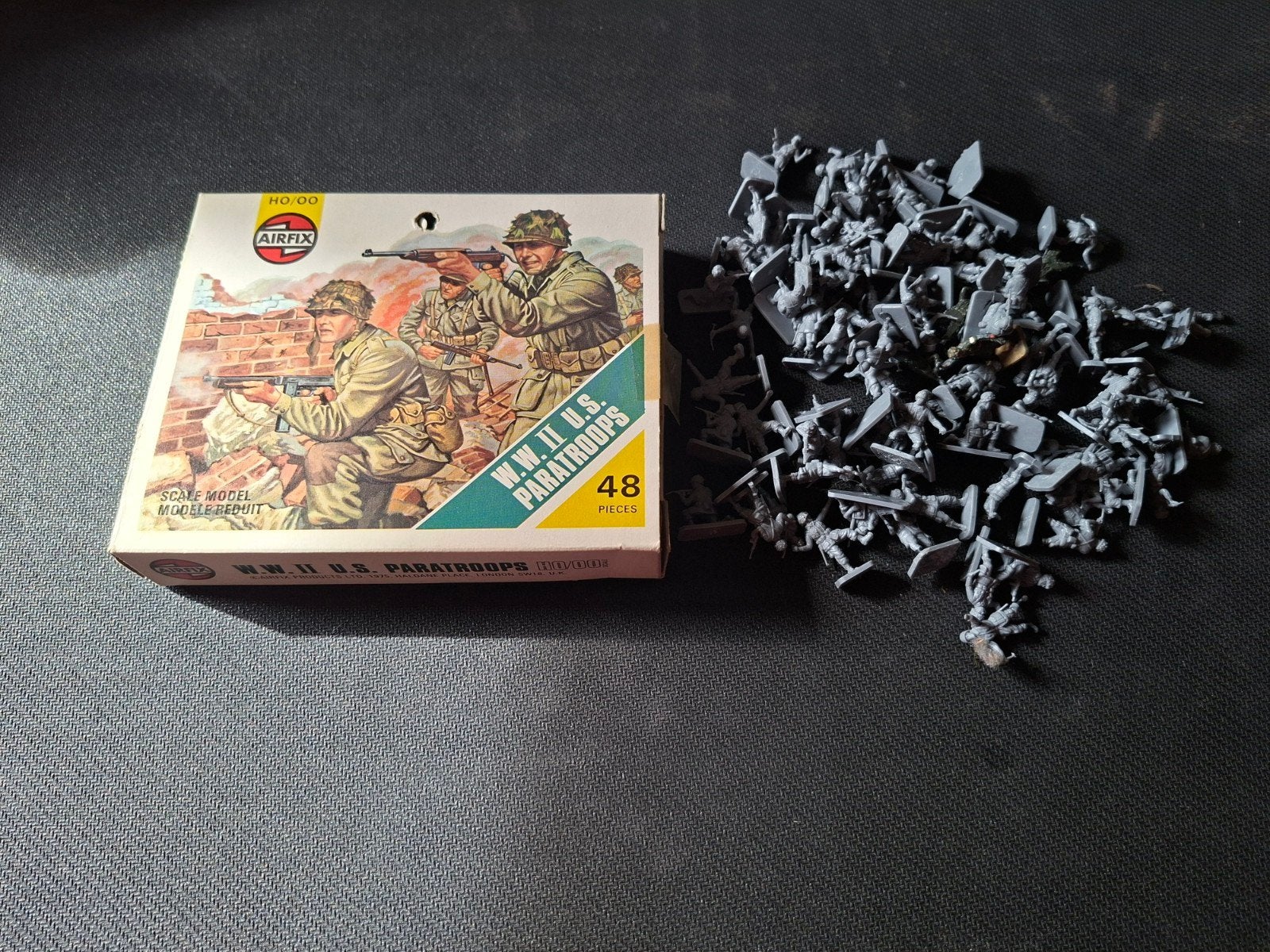 airfix us paratroops, Ophalen of Verzenden, 1:50 of kleiner