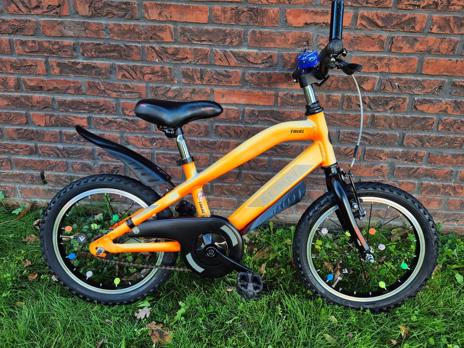 Nette ALPINA TRIAL Kinderfiets 16 inch, Ophalen, Zo goed als nieuw, 16 inch