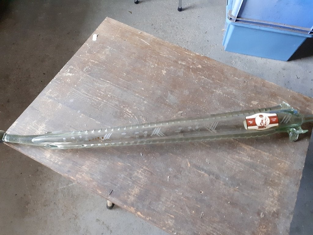 kristallen zwaard, Verzamelen, Ophalen of Verzenden, Zo goed als nieuw, Kristal