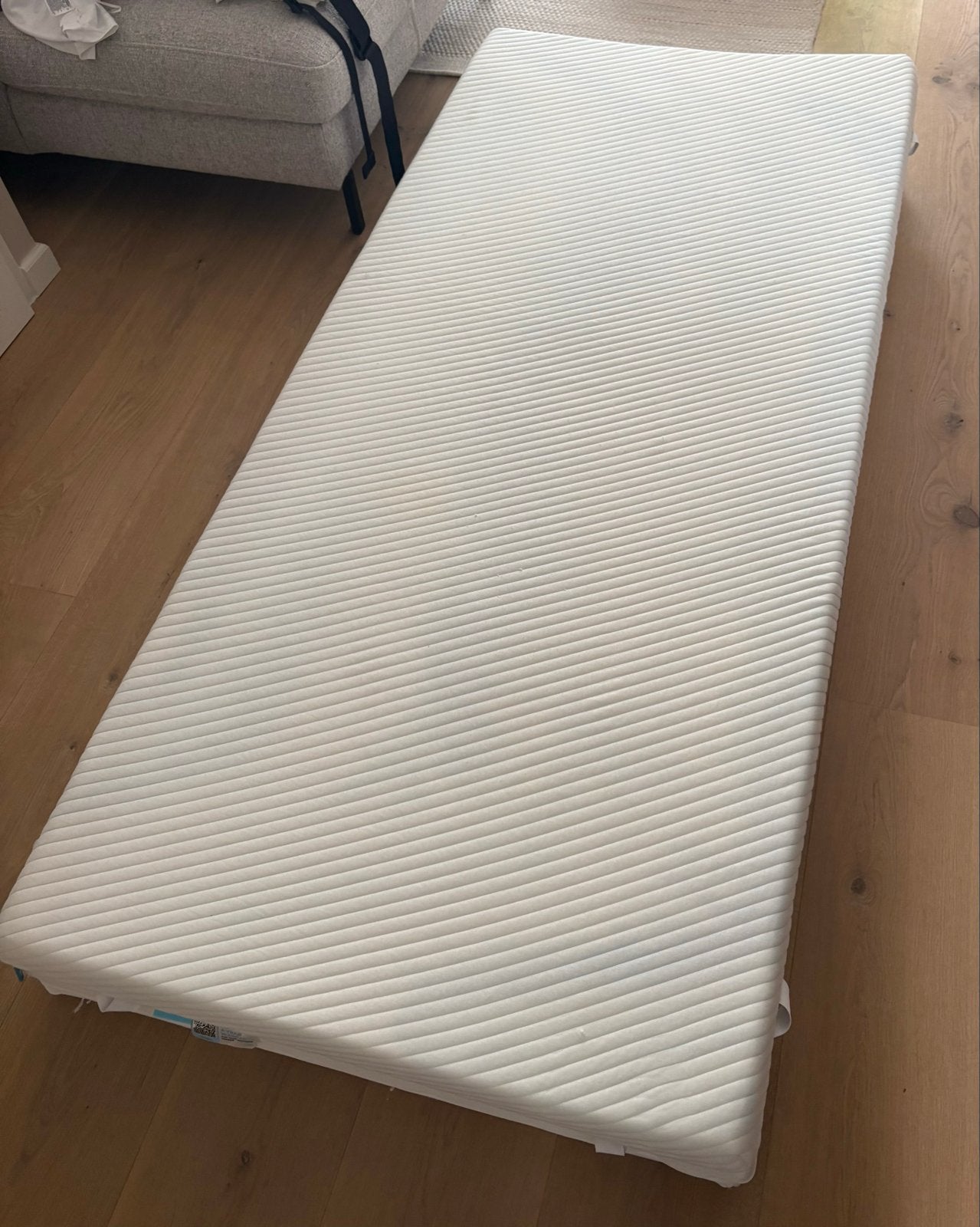 Ella matrastopper 7 cm dik 90x200, Huis en Inrichting, Slaapkamer | Matrassen en Bedbodems, Ophalen, 90 cm, Eenpersoons, Zo goed als nieuw
