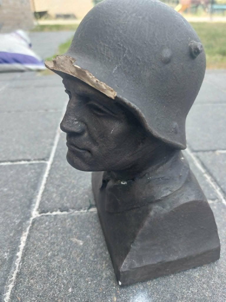 Duitse WO1 soldaat buste, Ophalen of Verzenden, Landmacht, Duitsland, Kunstobject