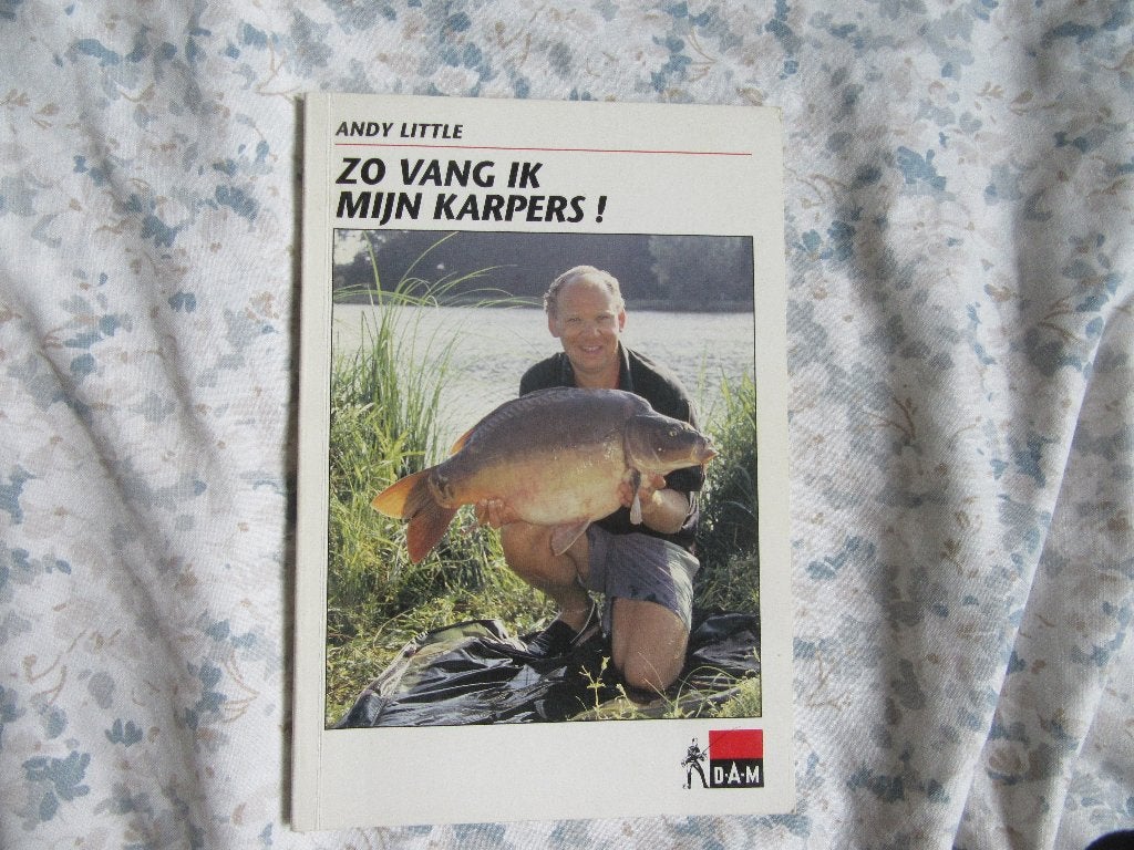 Karper, graskarper karpervissen boeken, oldskool, Gebruikt, Geen, Overige typen, Ophalen of Verzenden