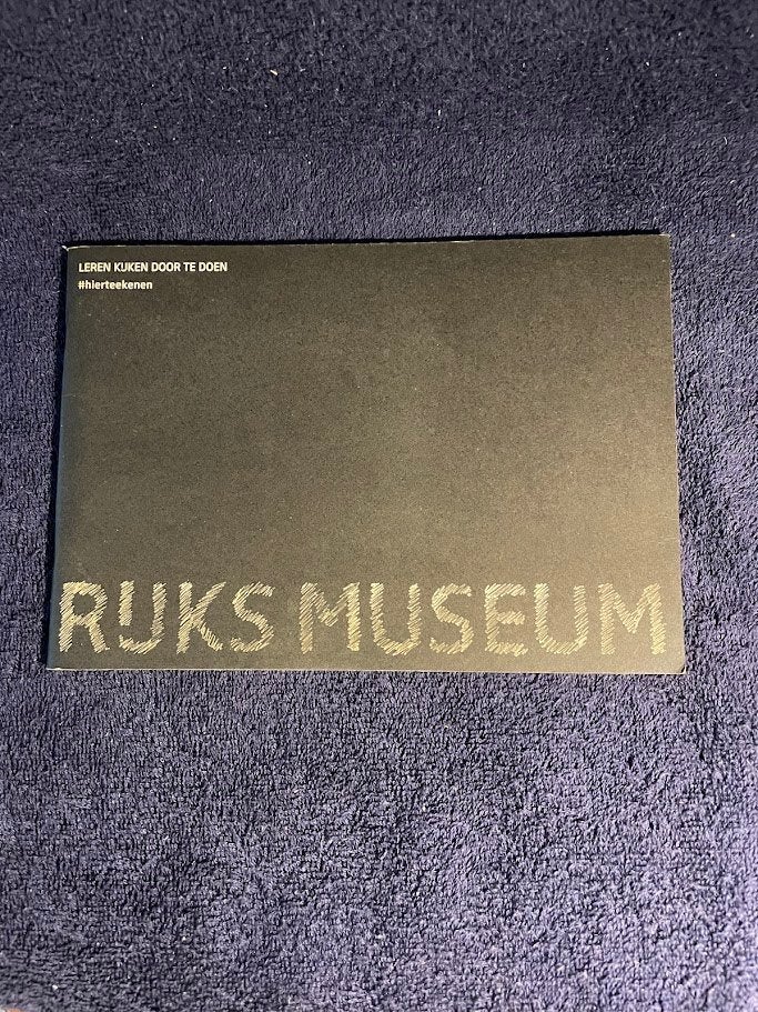 Tekenschrift: Rijksmuseum. Leren kijken door te doen., Ophalen of Verzenden, Zo goed als nieuw, Schilder- en Tekenkunst
