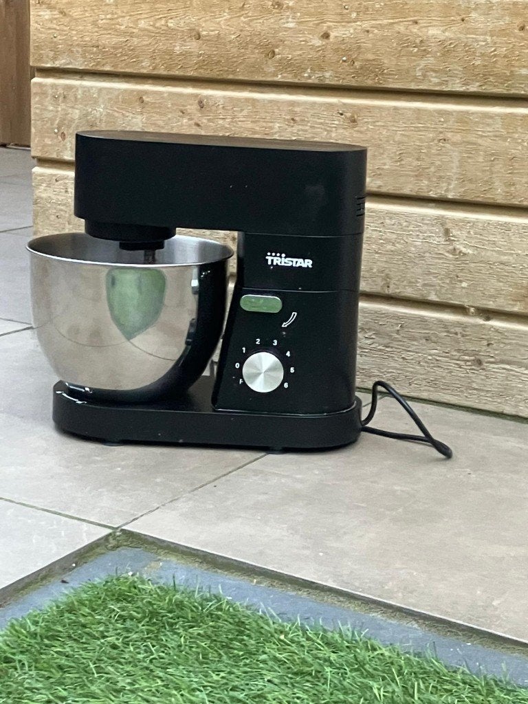 Krachtige Tristar MX-5030SBK Keukenmachine 1000W – Zgan!, 4 liter of meer, Ophalen of Verzenden, Zo goed als nieuw, 3 snelheden of meer
