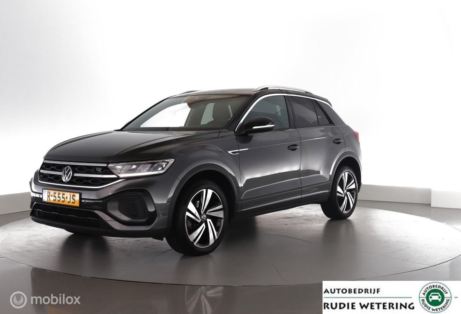 Volkswagen T-Roc 1.5 TSI Automaat R-Line nwmodel|led|nav|bli, Dealer onderhouden, 4 cilinders, Bedrijf, SUV of Terreinwagen