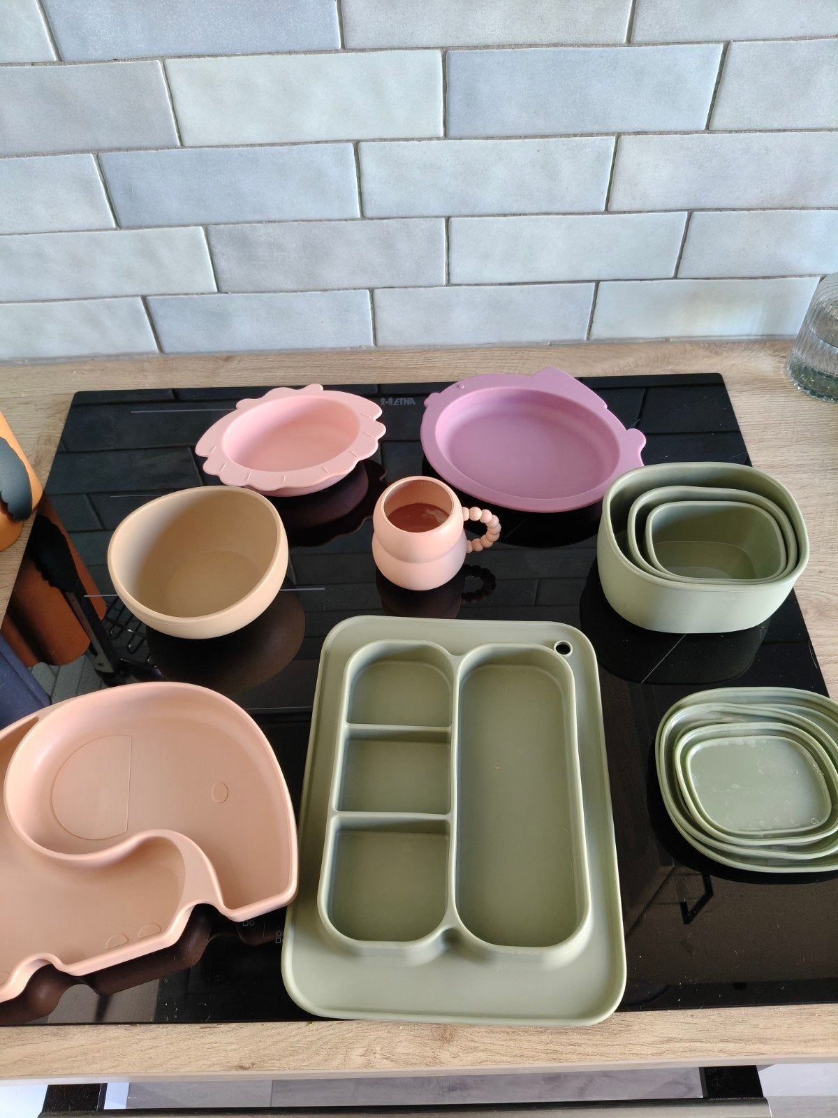 Kinderservies, Ophalen