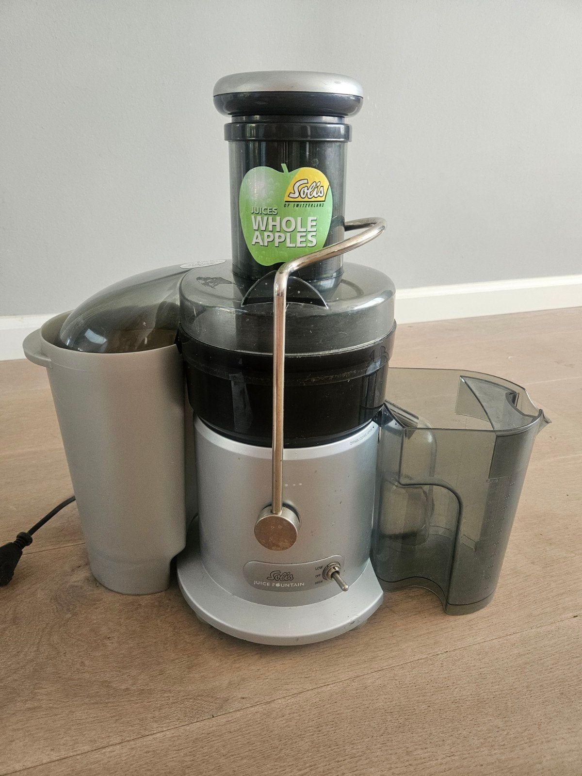 Solis Juice Fountain Sapcentrifuge - Type 842, Ophalen, Gebruikt, Elektrisch, Sapcentrifuge
