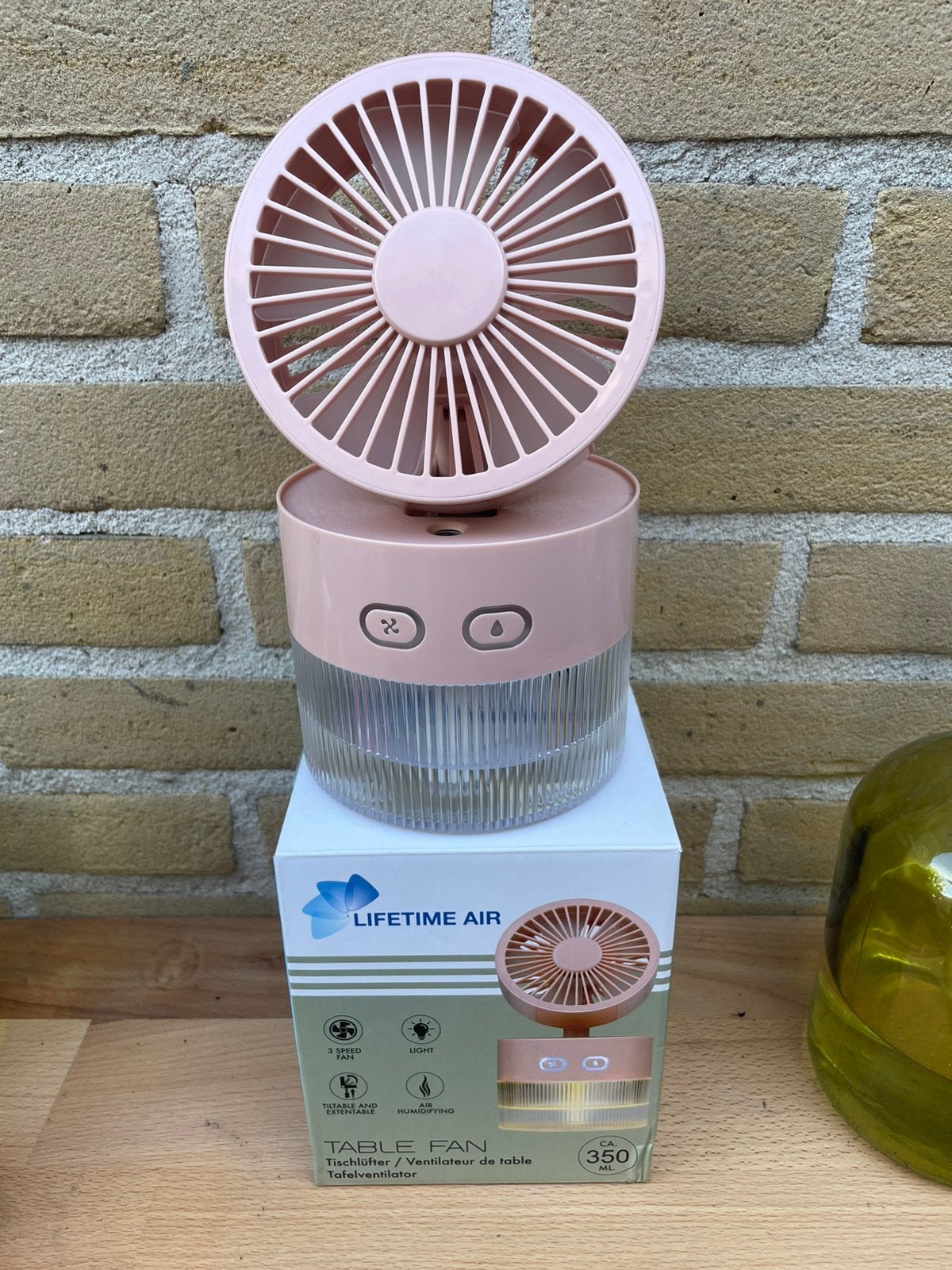 Kleine fijne ventilator, Ophalen, Nieuw, Tafelventilator