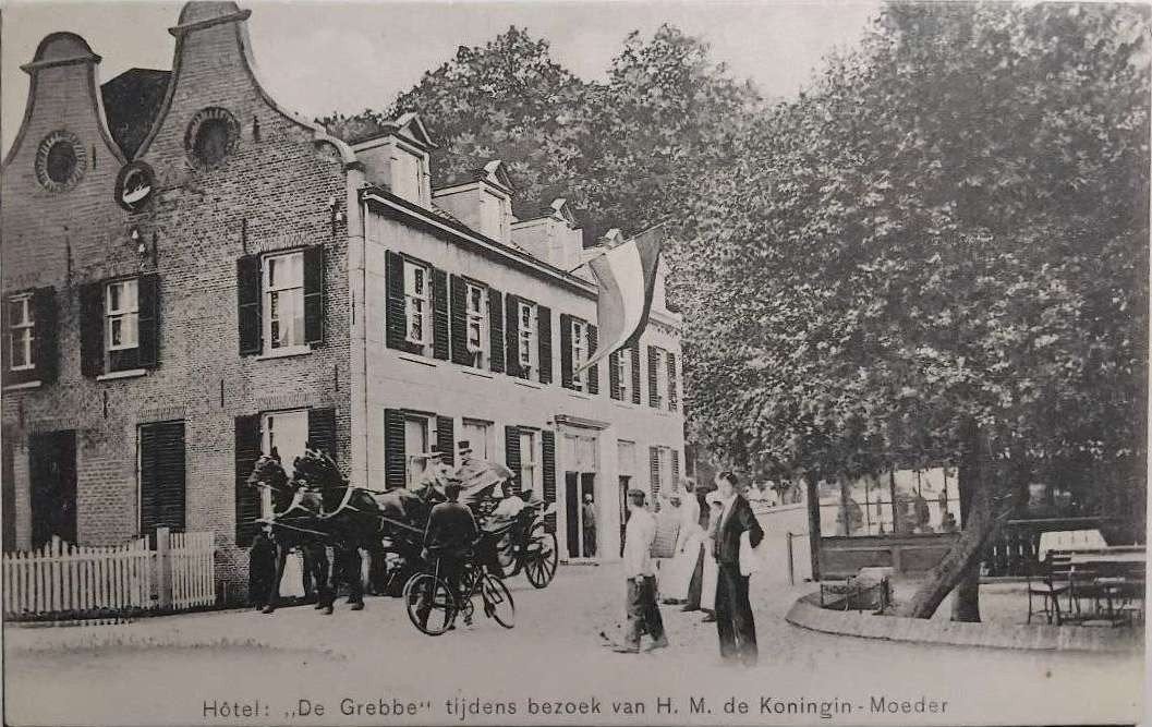 Hotel De Grebbe Rhenen (Emma), ca. 1905, Ophalen of Verzenden, Voor 1920, Ongelopen, Utrecht