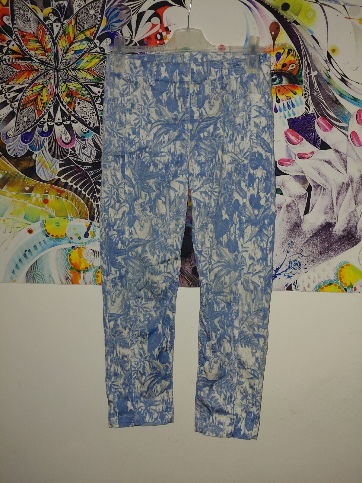 Mooie Laurie driekwart broek maat 36, Laurie, Blauw, Ophalen of Verzenden, Zo goed als nieuw
