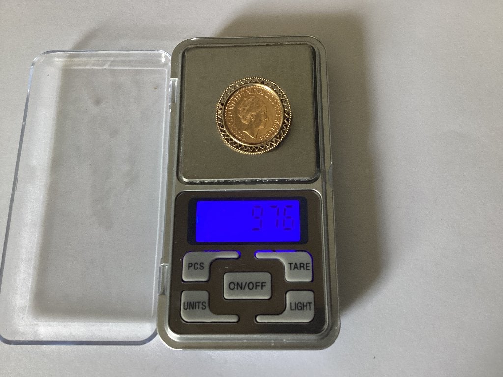 Gouden tientje 1933, Postzegels en Munten, Munten | Nederland, Koningin Wilhelmina, Losse munt, 10 gulden, Goud