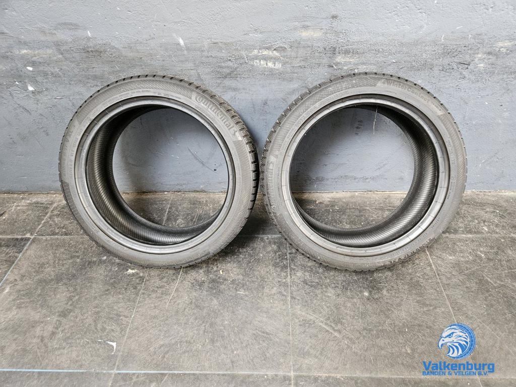 6.5mm! Winterbanden 215/45R17 Continental WinterContact TS85, Auto-onderdelen, Banden en Velgen, -, -, 17 inch, Band(en)