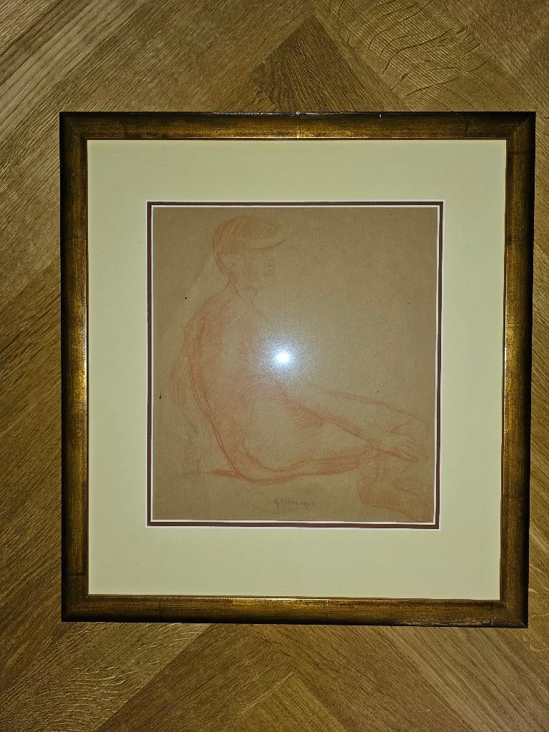Leo Gestel  Gesigneerd & Gedateerd 1906, Antiek en Kunst, Kunst | Schilderijen | Klassiek, Ophalen