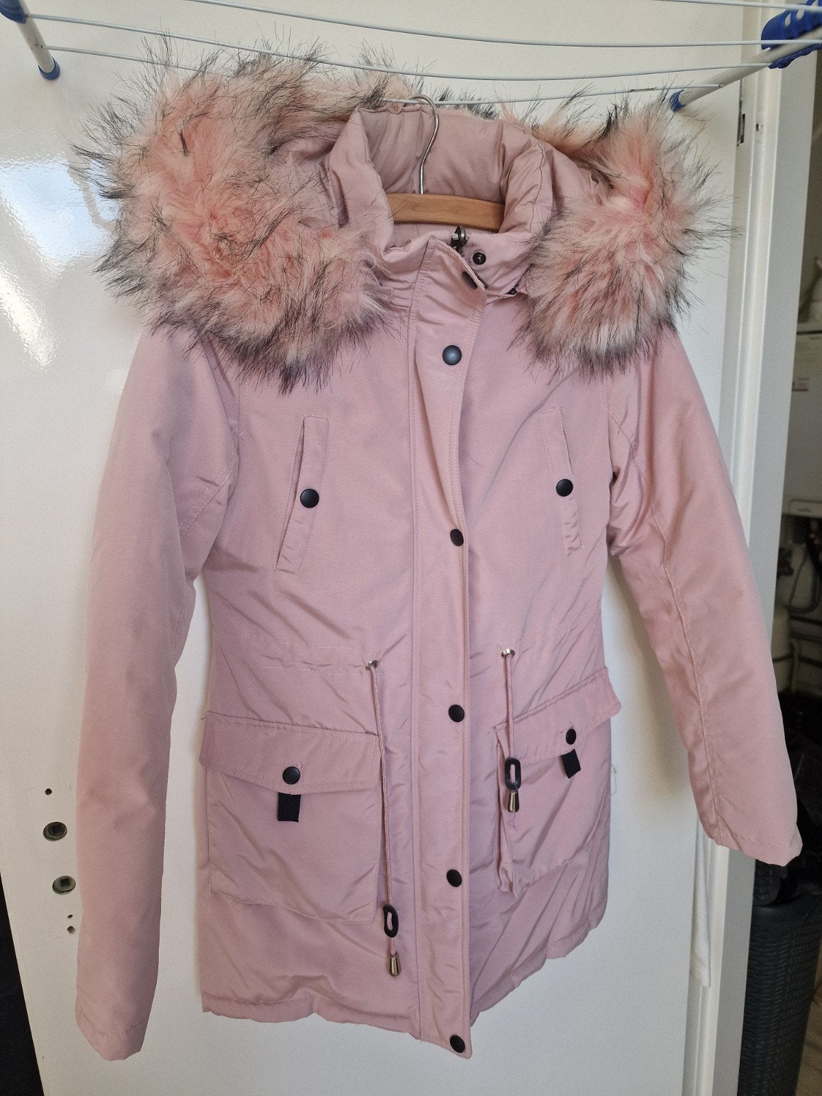 dames/meisjes winterjas maat S, twee kanten draagbaar, Ophalen of Verzenden, Zo goed als nieuw, Zwart