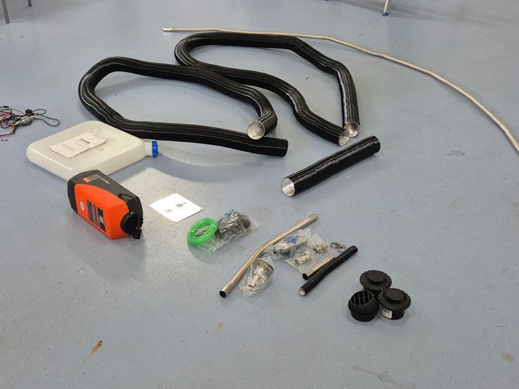 Complete VEVOR 12V 8KW  Diesel Standkachel Set – Nieuw, Caravans en Kamperen, Ophalen of Verzenden, Nieuw