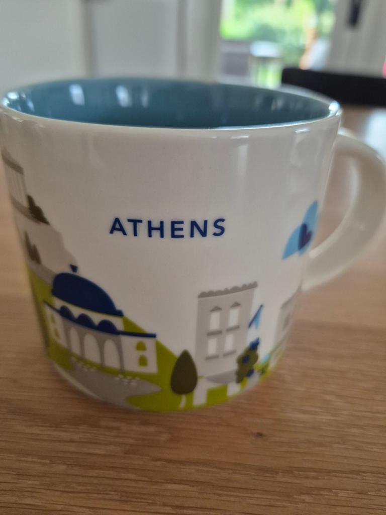 Starbucks City Mug Athene - Collectors Item, Overige typen, Ophalen of Verzenden, Zo goed als nieuw, Steen/keramiek