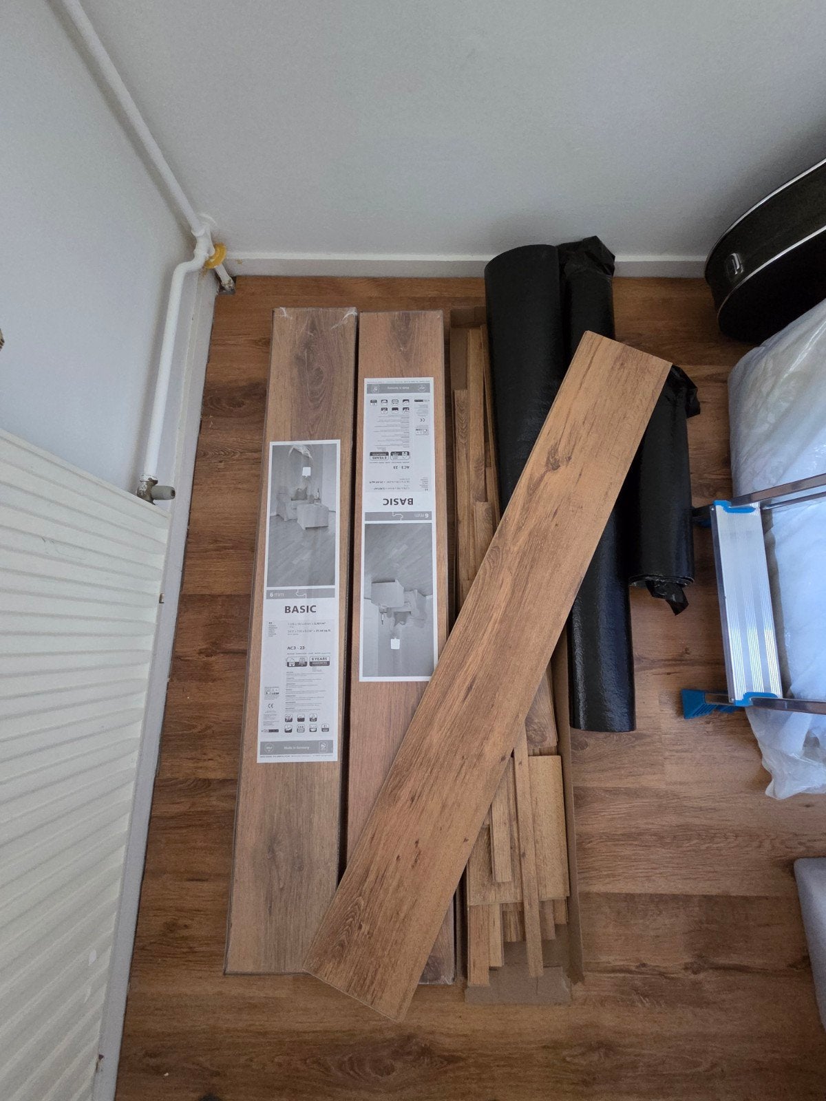 Laminaat eiken ca 6 m2, Ophalen, 50 tot 150 cm, Nieuw, 10 tot 30 cm