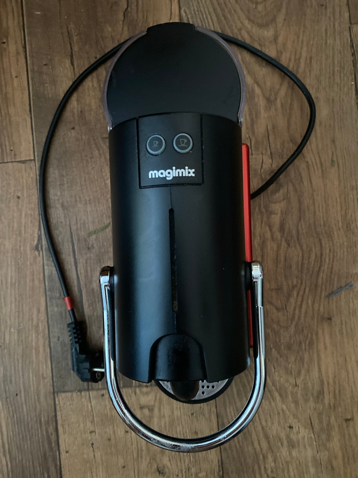 Magimix Nespresso Inissia Koffiezetapparaat Zwart, Witgoed en Apparatuur, Koffiezetapparaten, Koffiemachine, Ophalen of Verzenden