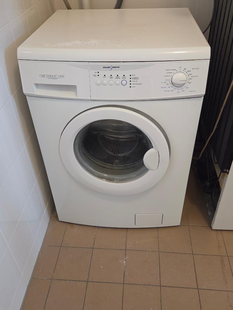Wasmachine Marijnen 1200 tpm, Ophalen, 1200 tot 1600 toeren, Gebruikt, 4 tot 6 kg