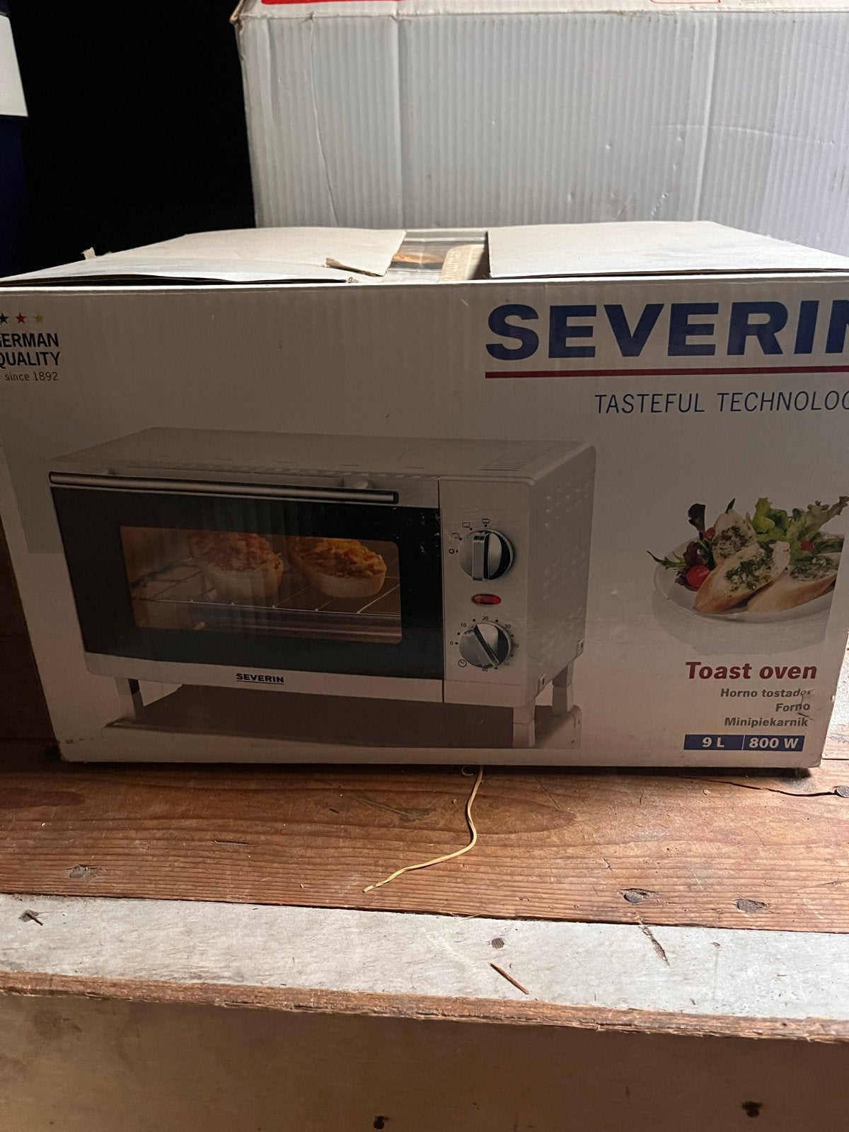 Severin Mini Bakoven - Nieuw in doos, wel geopend., Minder dan 45 cm, Overige merken, Nieuw, Ophalen of Verzenden