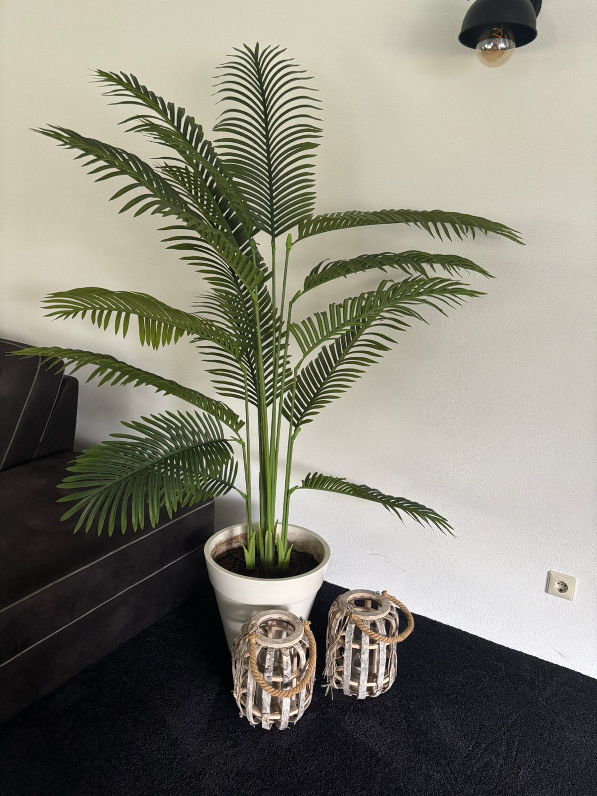 Kunst plant palm grote kamerplant, Ophalen, Palm, In pot, 150 tot 200 cm