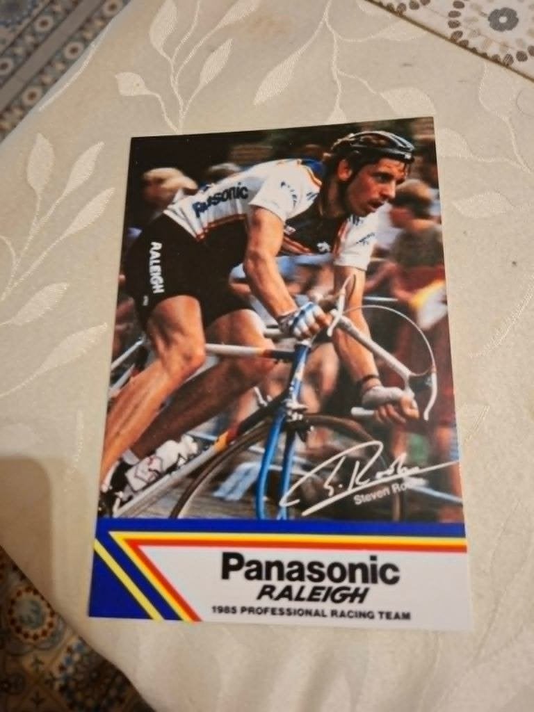 Foto (Repro) Steven Rooks / Panasonic 1985, Verzenden, Zo goed als nieuw, Buitenlandse clubs, Poster, Plaatje of Sticker