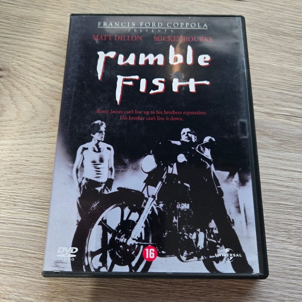 Rumble Fish, Alle leeftijden, Overige genres, Ophalen of Verzenden, Zo goed als nieuw