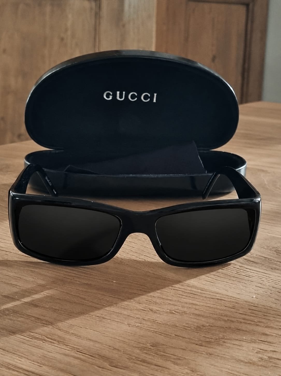 Gucci Zonnebril Zwart - GG 2493/N/S 584, Zonnebril, Zwart, Zo goed als nieuw, Ophalen