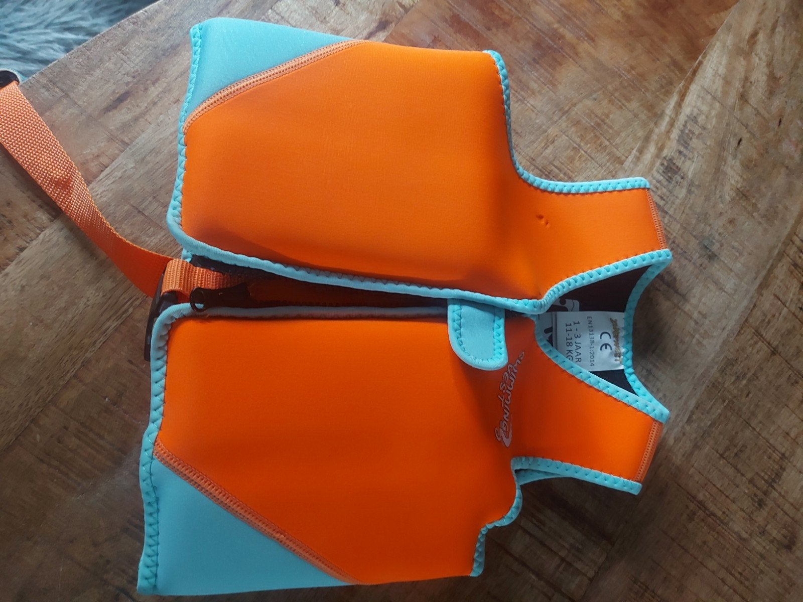 Zwemvest voor kinderen 1-3 jaar (11-18 kg), Kinderen en Baby's, Ophalen of Verzenden, Gebruikt, Zwemvest, Overige merken