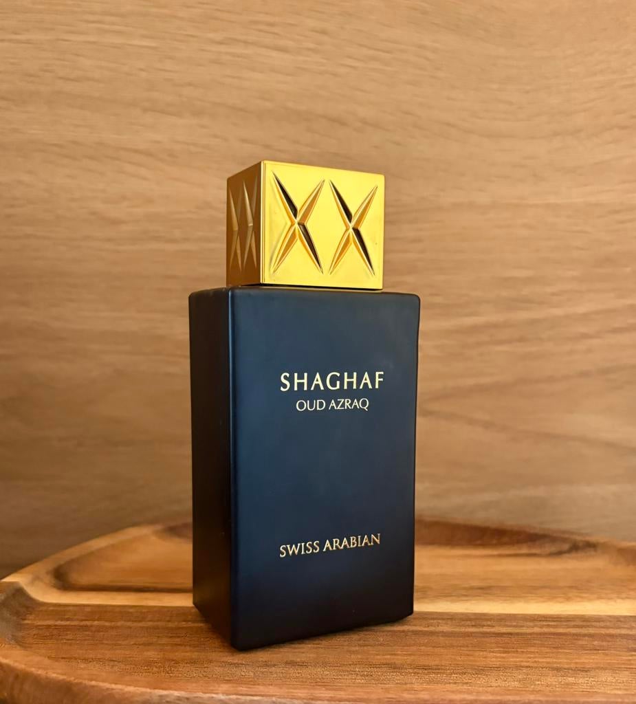 Swiss Arabian - Shaghaf Oud Azraq 75ml, Sieraden, Tassen en Uiterlijk, Uiterlijk | Parfum, Verzenden, Zo goed als nieuw