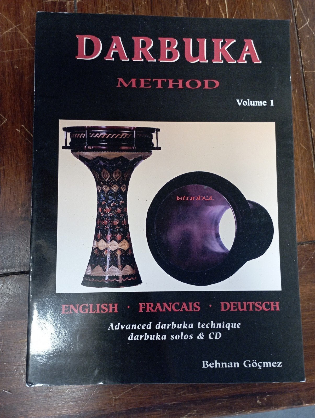 Darbuka Methode Volume 1 - Behnan Gocmez, Ophalen of Verzenden, Zo goed als nieuw, Instrument, Behnan Gocmez
