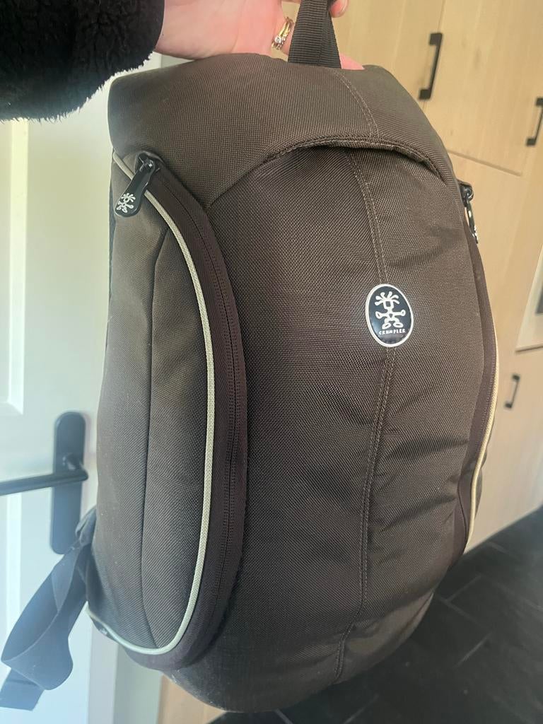 Crumpler cameratas rugzak bruin zo goed als nieuw, Ophalen of Verzenden, Zo goed als nieuw