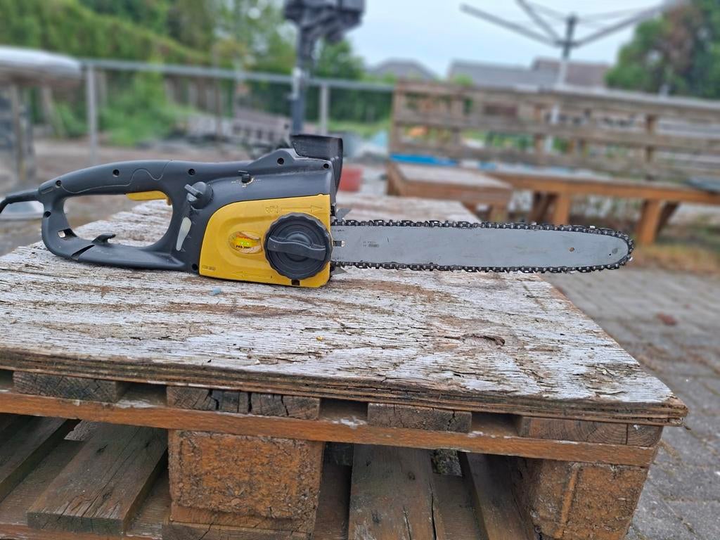 Elektrische kettingzaag, merk Florabest, Tuin en Terras, Ophalen, Gebruikt, Elektrisch