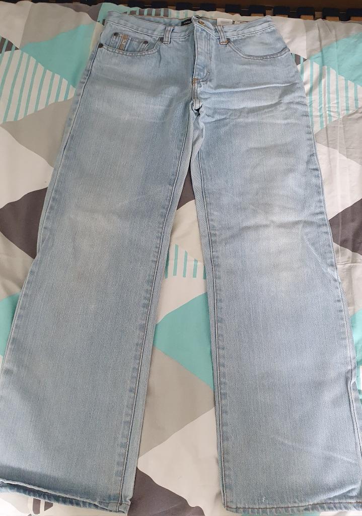 spijkerbroek, Kinderen en Baby's, Kinderkleding | Maat 152, Ophalen of Verzenden, Zo goed als nieuw, Jongen, Broek
