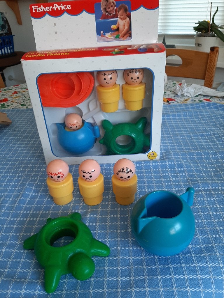 Fisher Price badspeelset    De drijvende familie, Ophalen of Verzenden, Zo goed als nieuw, Speelset