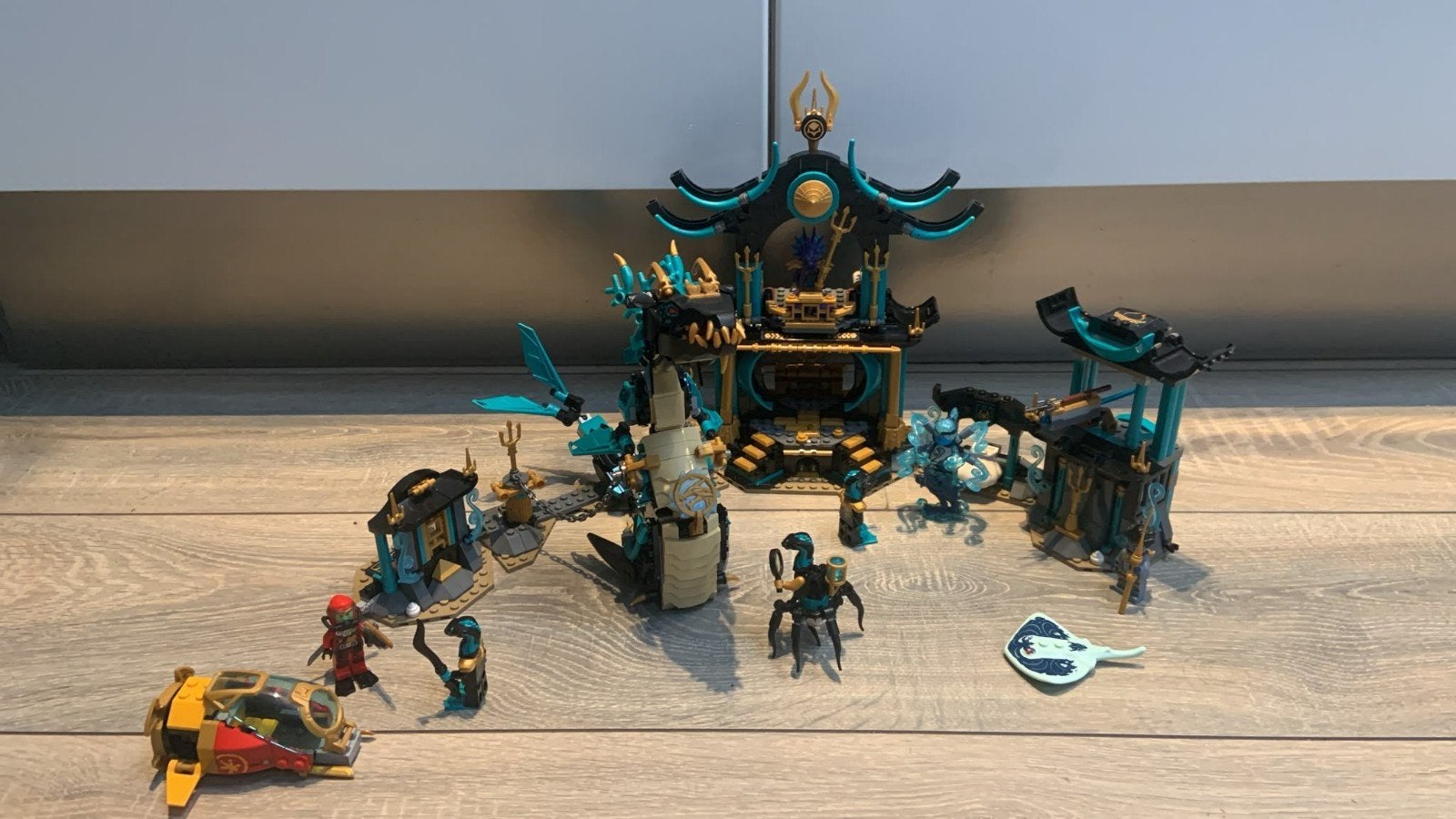 Lego Ninjago - Tempel van de Eindeloze Zee - 71755, Lego, Ophalen of Verzenden, Zo goed als nieuw, Inclusief instructies