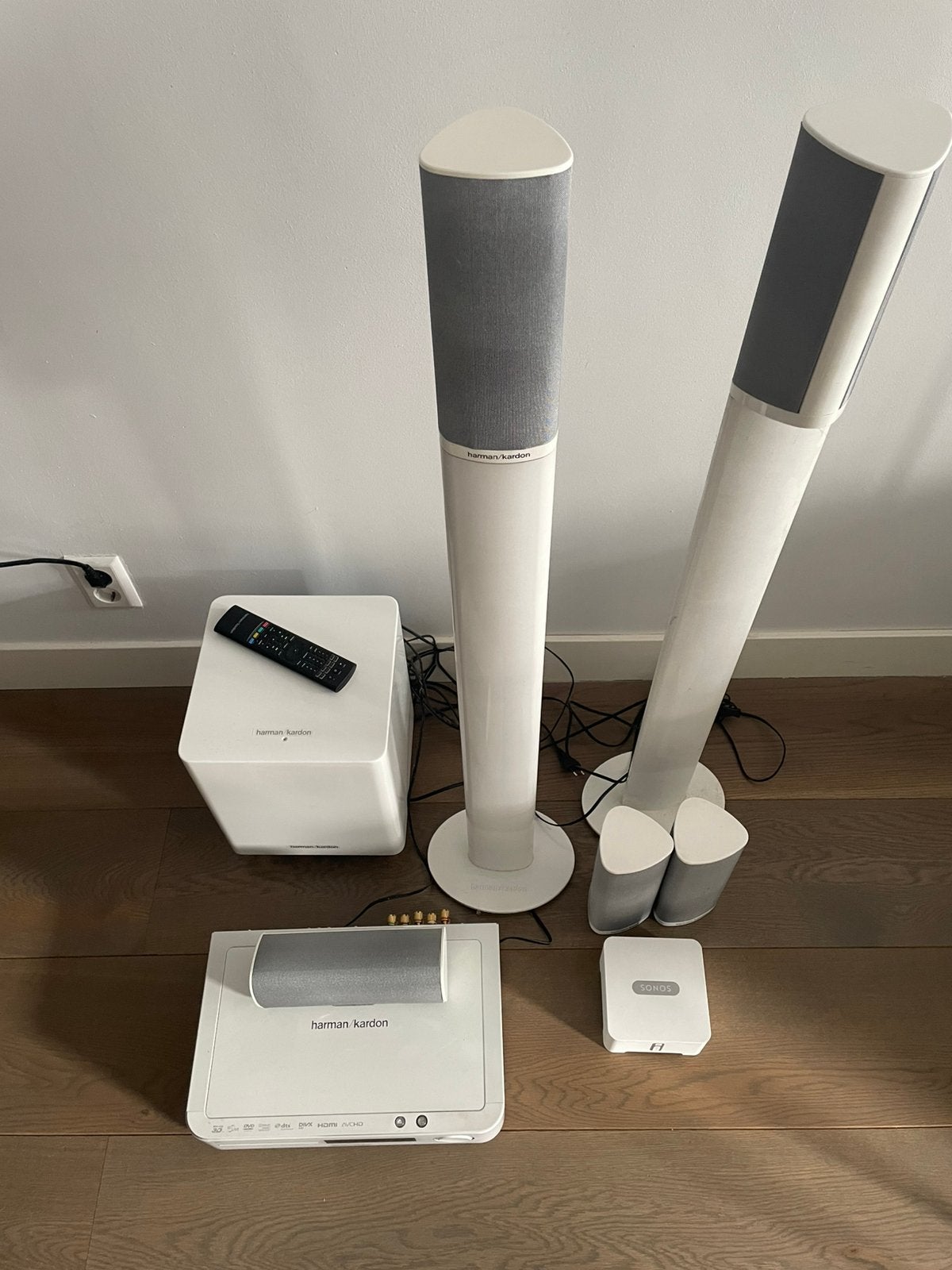 Harman/Kardon HKTS 11 home cinema systeem, Overige merken, Gebruikt, 70 watt of meer, Ophalen of Verzenden