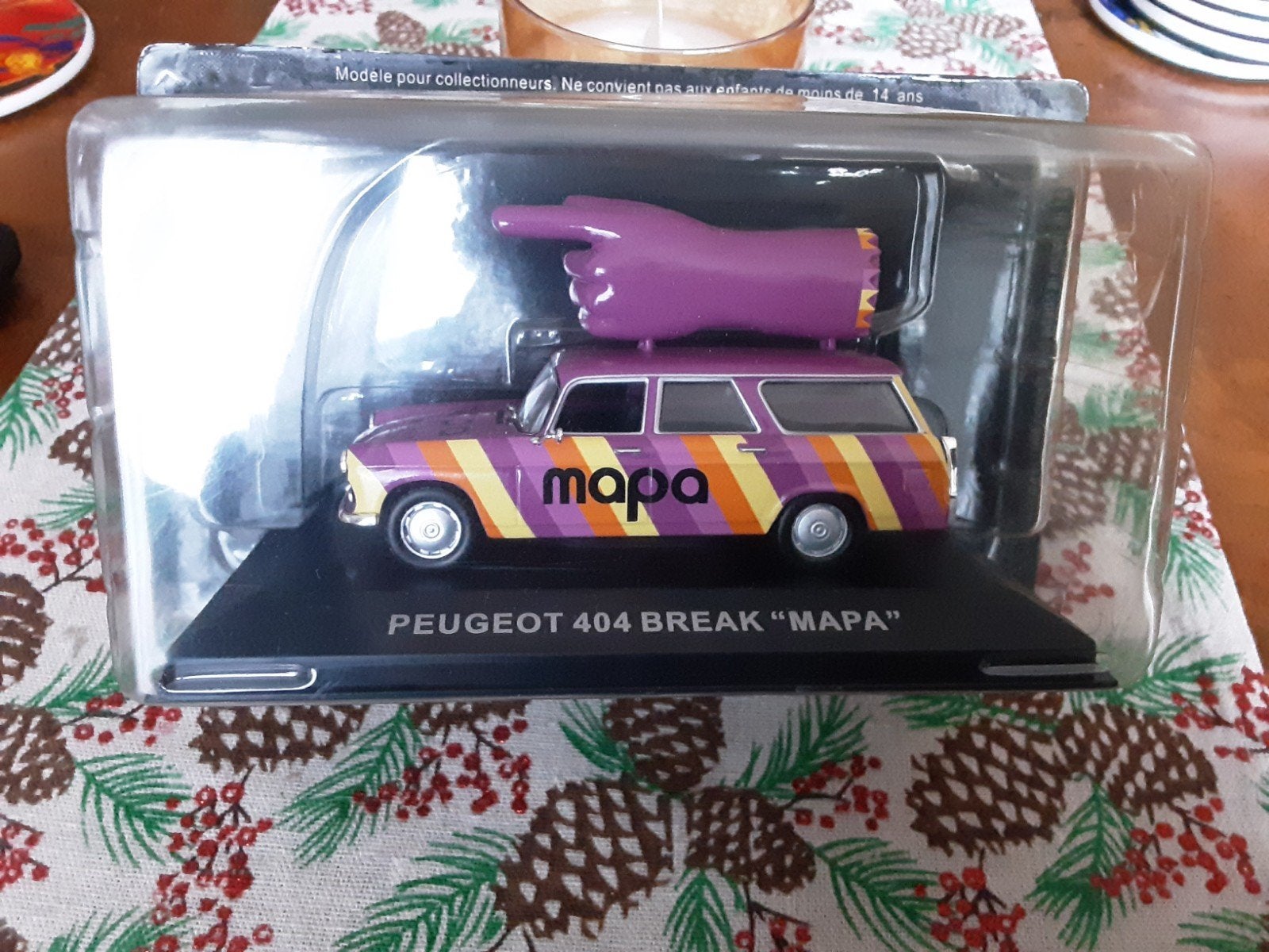 Peugeot 404 Break 'MAPA' Tour de France reclame auto, Ophalen of Verzenden