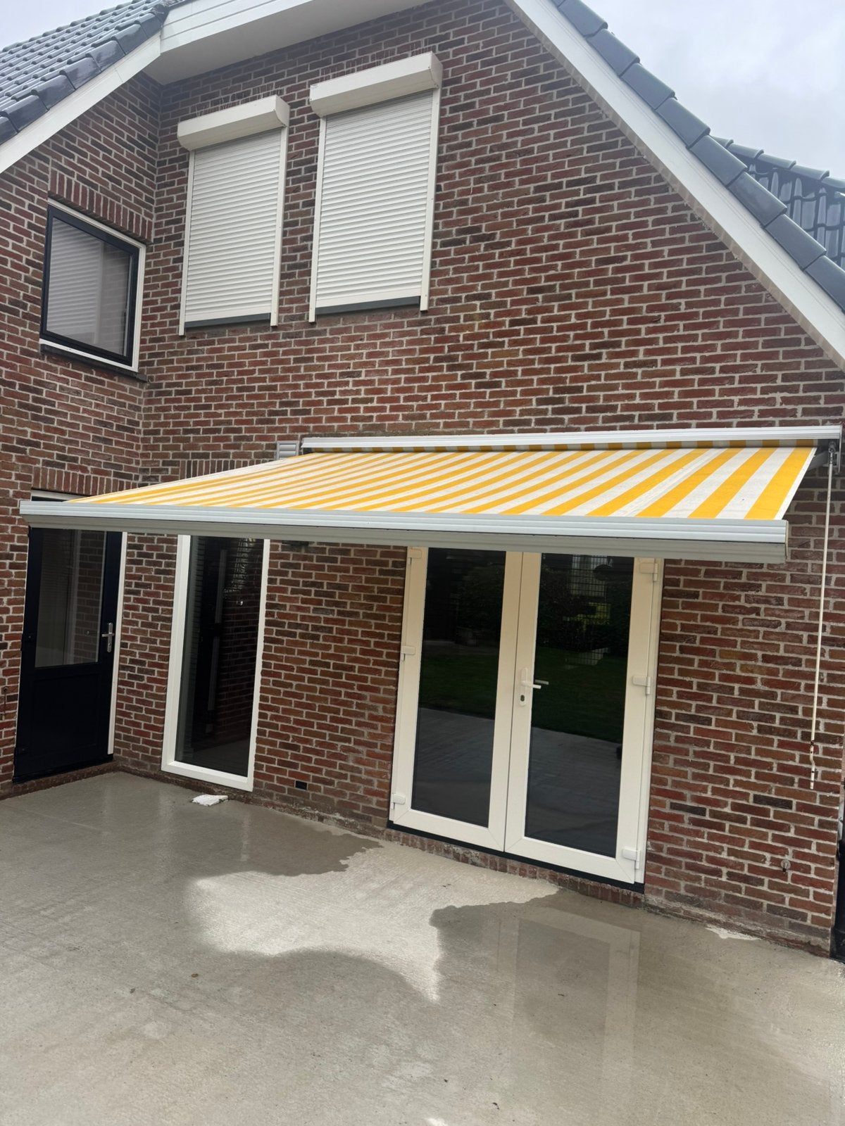 Zonnescherm, Tuin en Terras, Ophalen, Gebruikt, 150 tot 300 cm, 250 cm tot 450 cm