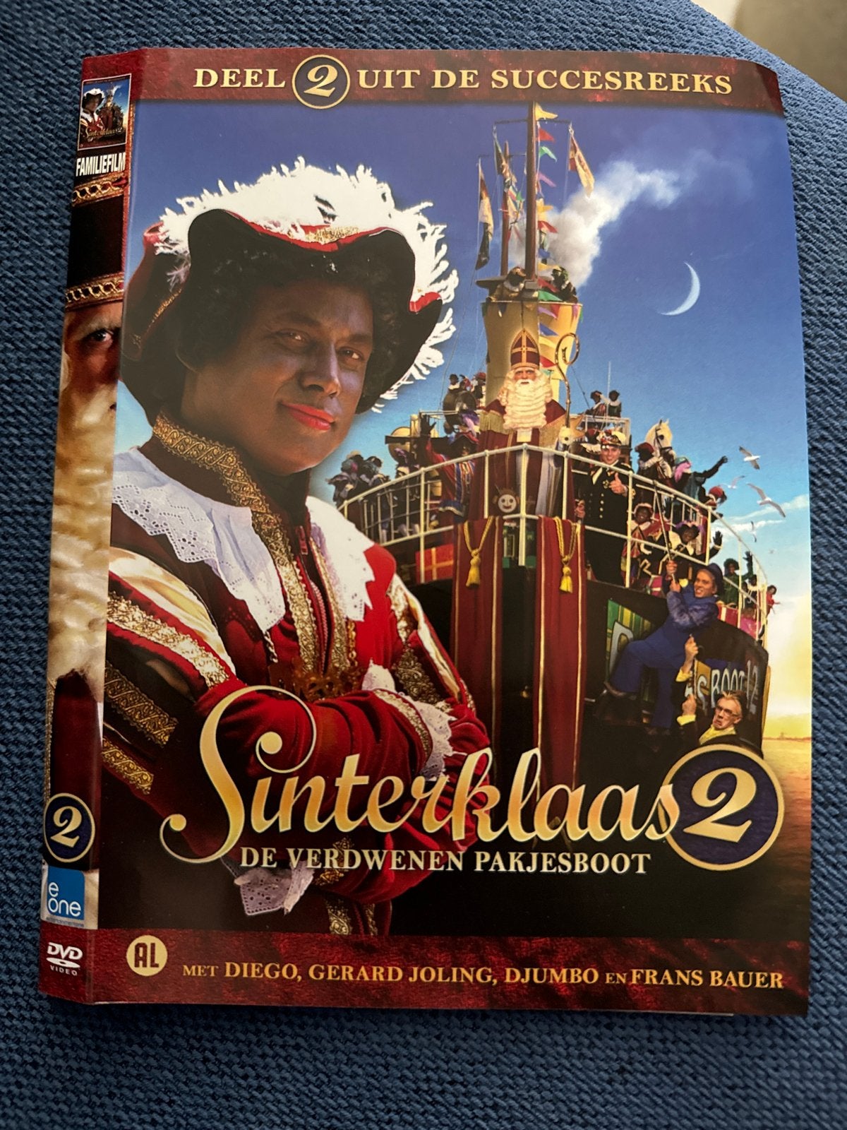 Sinterklaas 2: De Verdwenen Pakjesboot (DVD), Alle leeftijden, Nederlands, Zo goed als nieuw, Familie
