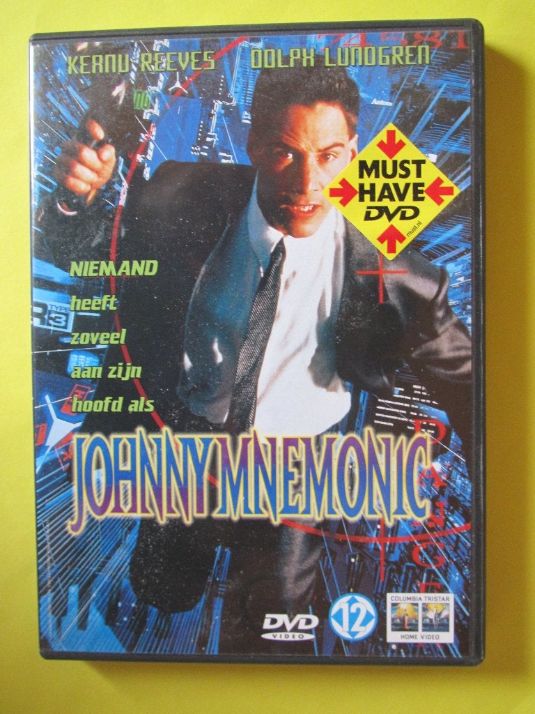 DVD Johnny Mnemonic [ Keanu Reeves ], Vanaf 16 jaar, Ophalen of Verzenden, Zo goed als nieuw, Science Fiction