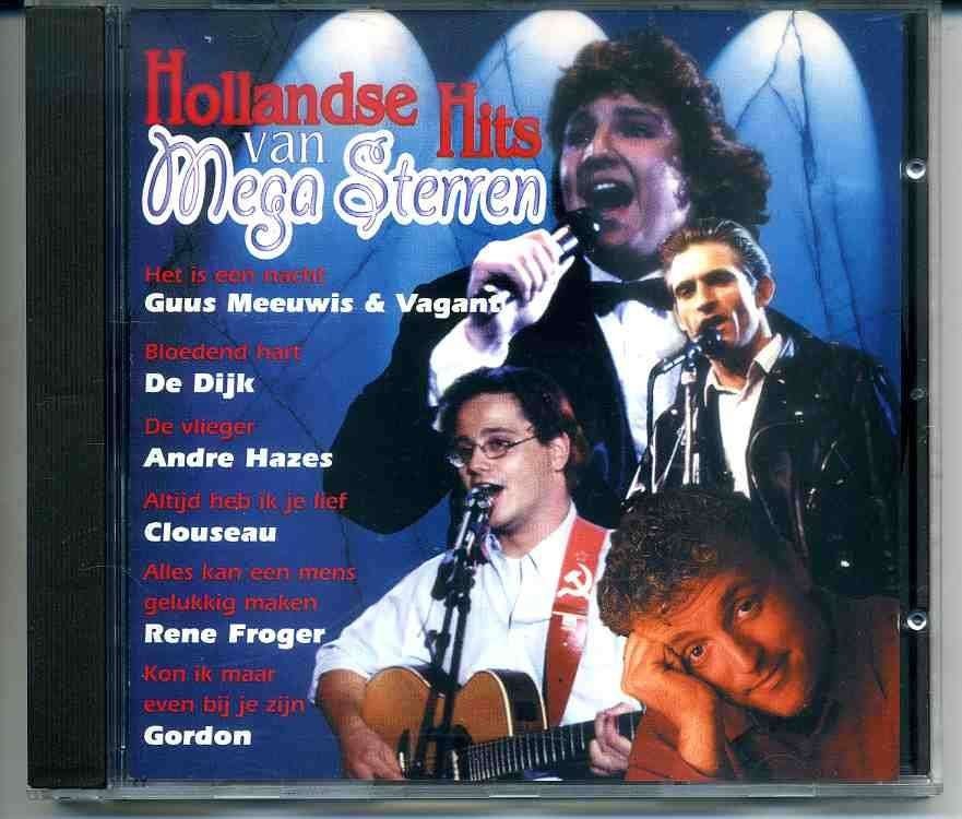 Hollandse Hits van Mega Sterren 14 nrs CD 1995 ZGAN, Ophalen of Verzenden, Zo goed als nieuw, Verzamelalbum, Inclusief doosje