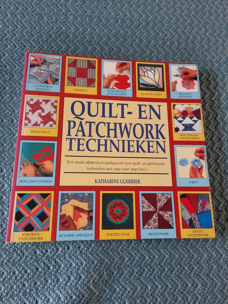 Quilt- en Patchwork Technieken - Boek in nieuwstaat, Hobby en Vrije tijd, Ophalen of Verzenden